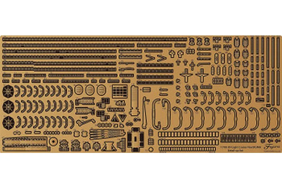 Fujimi 1/700 Photo-Etched Parts Set image 80745