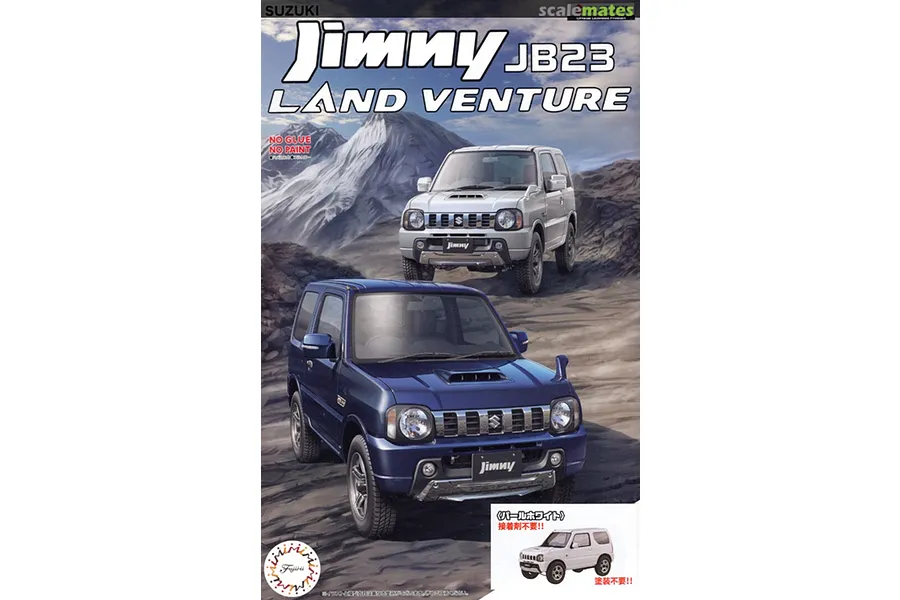Fujimi 1/24 Suzuki Jimny JB23 White Plastic Model image 80763