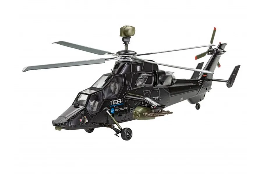 Revell 1/72 Eurocopter Tiger &amp;quot;Golden Eye&amp;quot; James Bond 007 Gift Set Scaled Plastic Model Kit image 80846