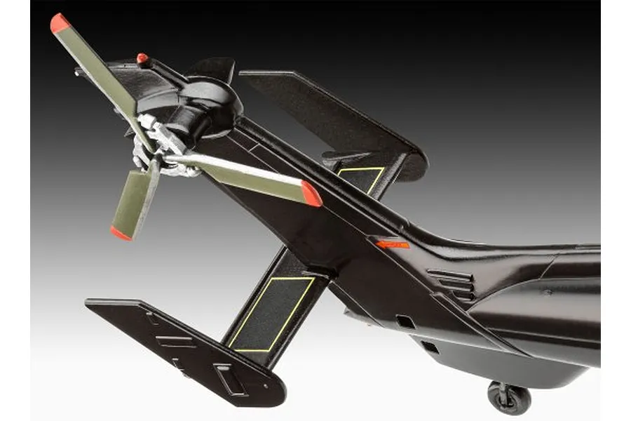 Revell 1/72 Eurocopter Tiger &amp;quot;Golden Eye&amp;quot; James Bond 007 Gift Set Scaled Plastic Model Kit image 80848