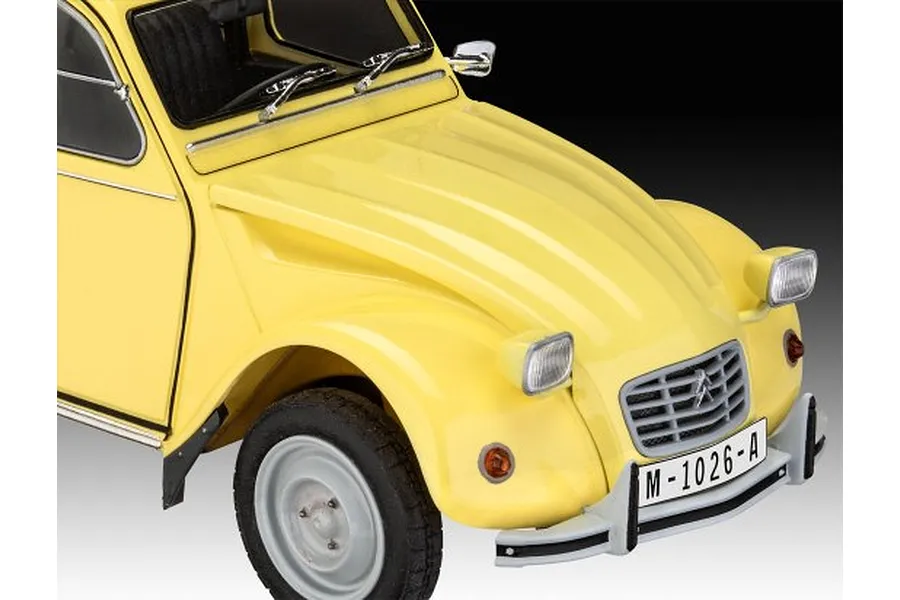 Revell 1/24 Citroen 2 CV &amp;quot;For Your Eyes Only&amp;quot; James Bond 007 Gift Set Scaled Plastic Model Kit image 80861