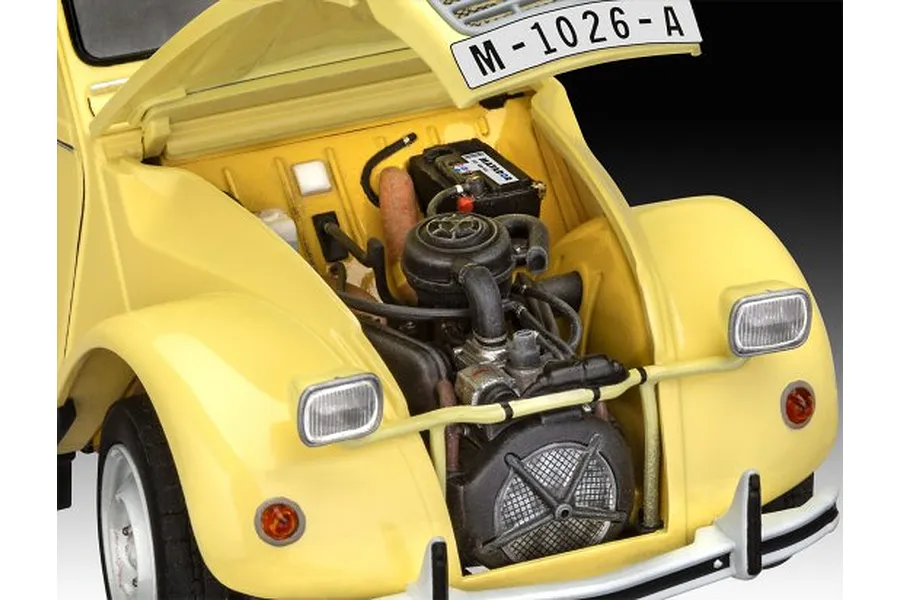 Revell 1/24 Citroen 2 CV &amp;quot;For Your Eyes Only&amp;quot; James Bond 007 Gift Set Scaled Plastic Model Kit image 80864