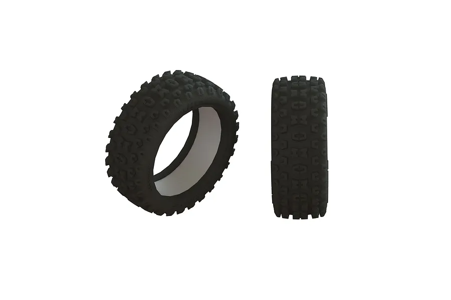 ARRMA 3.2&amp;quot; 2HO Tyres w/ Foam Inserts 2Pcs image 80980