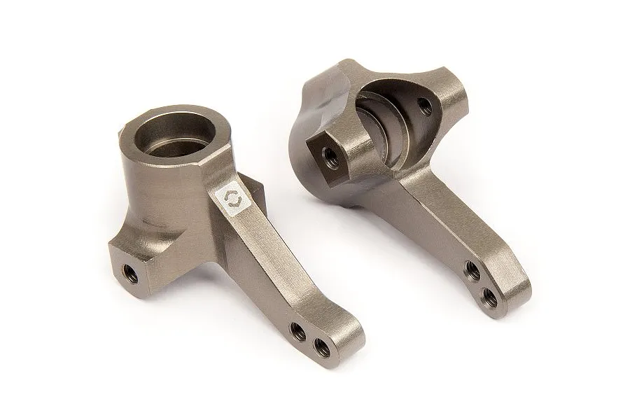 HPI Bullet Bronze Aluminium Steering Hubs 2Pcs w/Screws image 8102