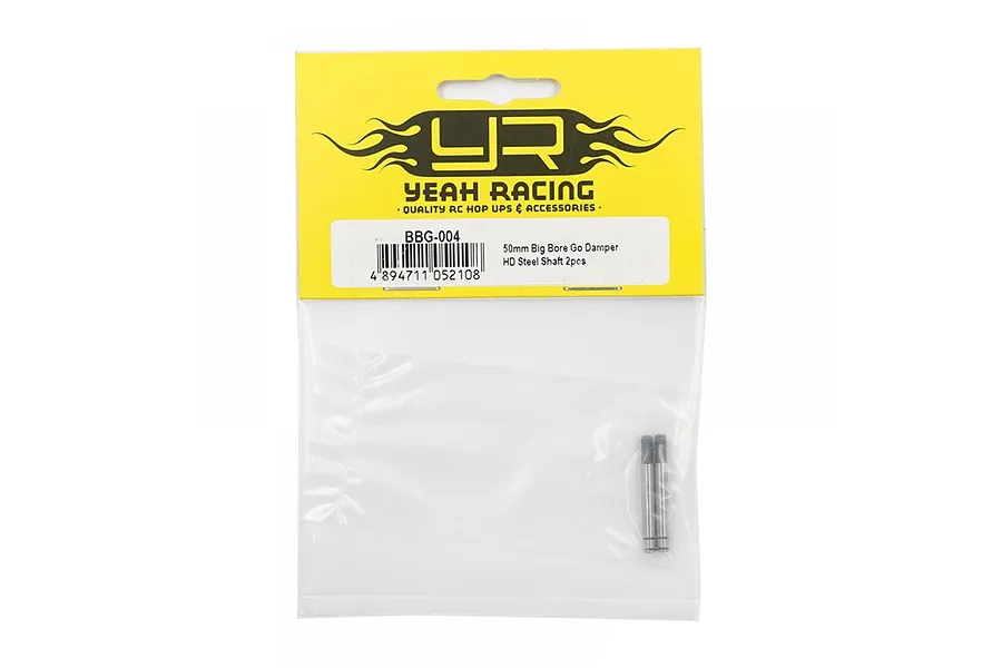 Yeah Racing 50mm Steel Shock Shaft 2Pcs image 81069