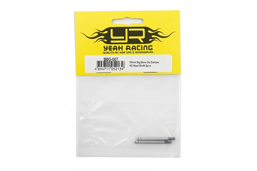 Yeah Racing 65mm Steel Shock Shaft 2Pcs image 81075