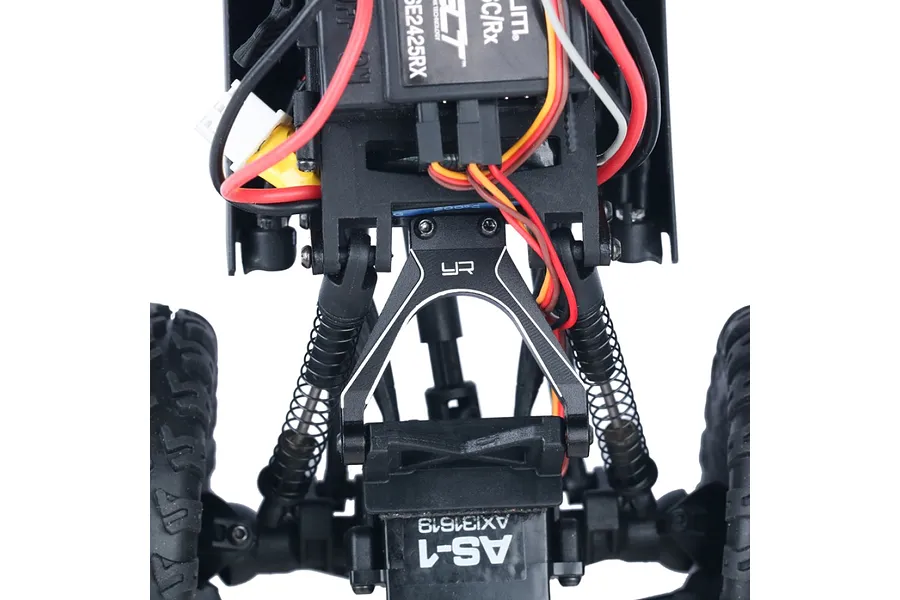 Yeah Racing Black Aluminium Body Mount 2Pcs image 2