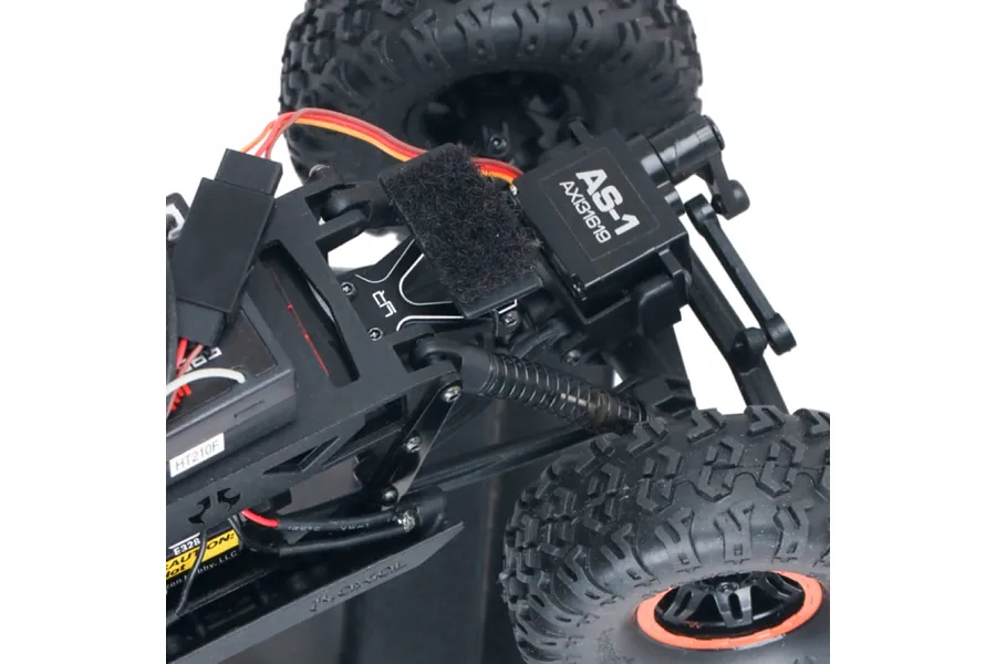 Yeah Racing Black Aluminium Body Mount 2Pcs image 3