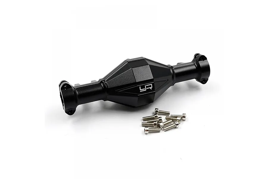 Yeah Racing Black Aluminium Front / Rear Axle Housing image 81112