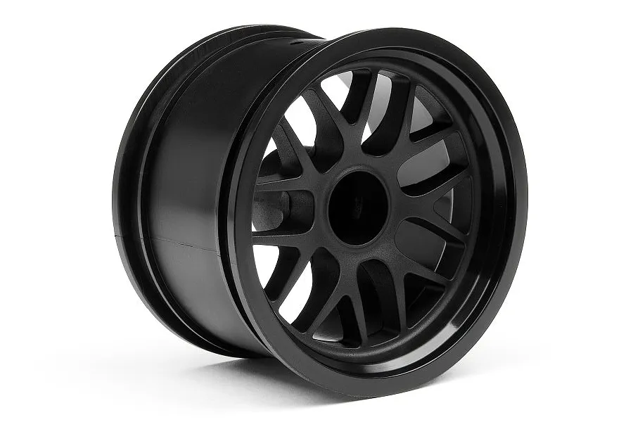 HPI 1.9&amp;quot; (14mm Off-Set) BBS Black Rims 2Pcs image 8115