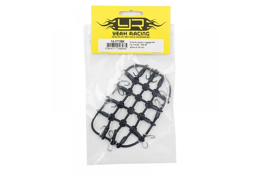 Yeah Racing Black 65x105mm Luggage Net image 81148