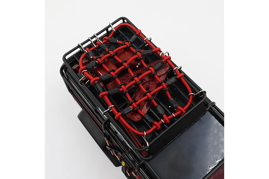 Yeah Racing Red 65x105mm Luggage Net image 81150