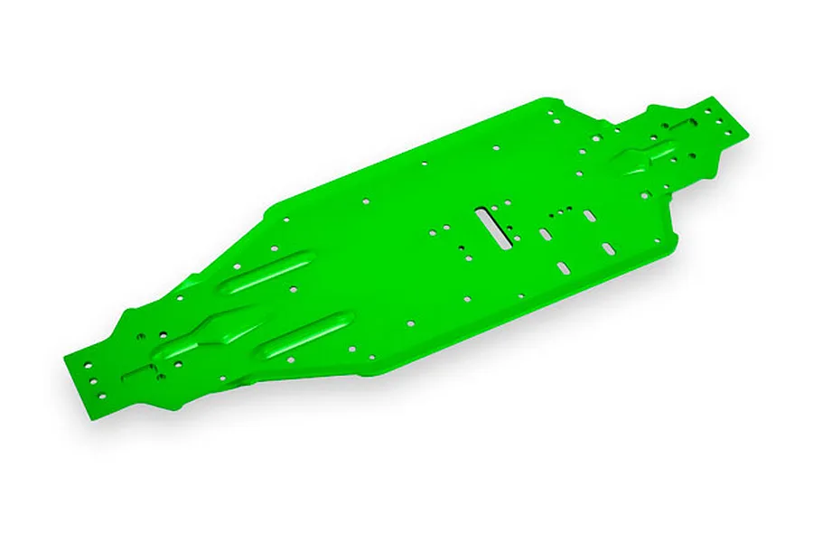 Traxxas Green Aluminium Main Chassis image 81183