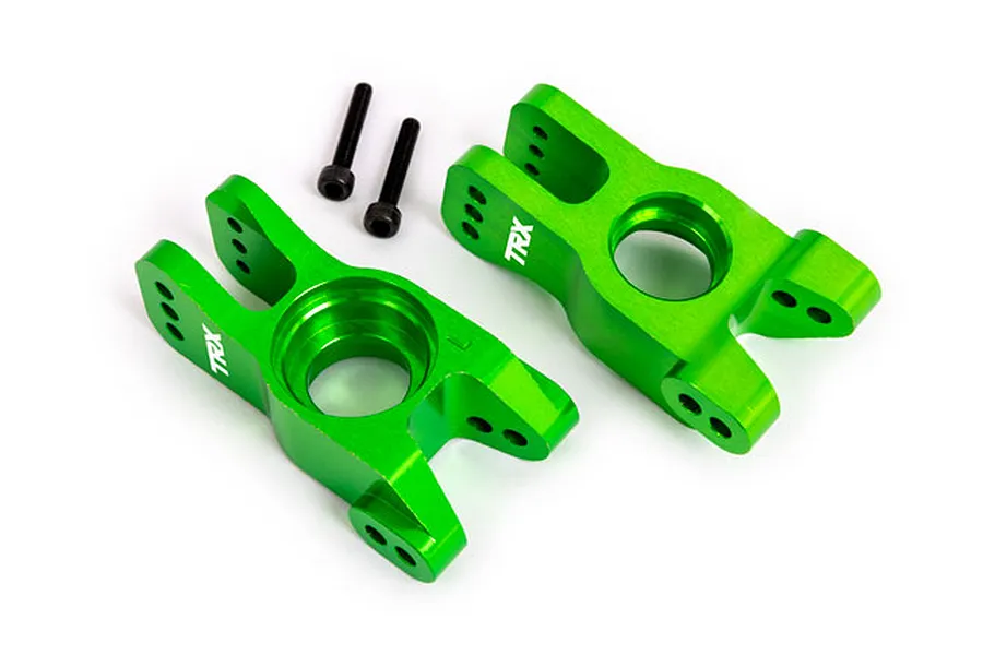 Traxxas Green Aluminium Rear Hubs 2Pcs image 81190