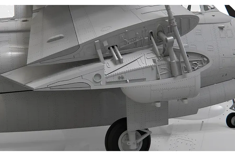 Airfix 1/48 Fairey Gannet AS.1/AS.4 Anti-Submarine Aircraft Scaled Plastic Model Kit image 81208