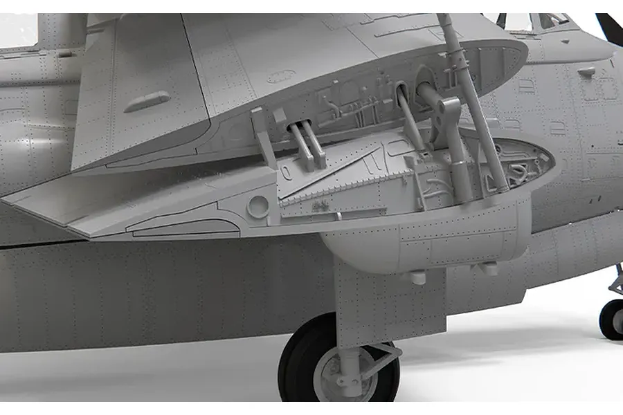 Airfix 1/48 Fairey Gannet AS.1/AS.4 Anti-Submarine Aircraft Scaled Plastic Model Kit image 81210