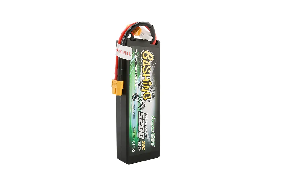 Gens Ace Bashing 7.4V 5200mAh 35C Hard Case LiPo Battery image 3