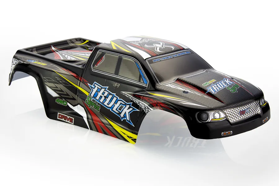 Xinlehong 1/10 Sprint 9125 Painted Body Shell - Red image 81289