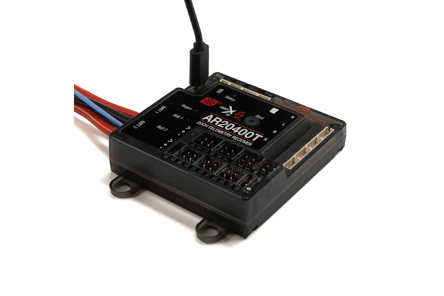 Spektrum AR20400T 2.4Ghz 20ch PowerSafe Telemetry Receiver Set image 81355
