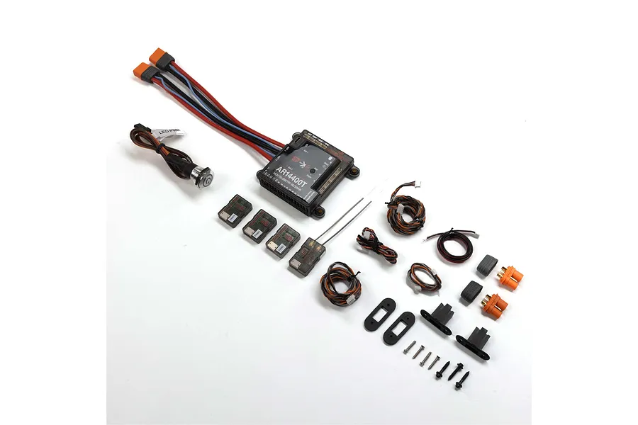 Spektrum AR20400T 2.4Ghz 20ch PowerSafe Telemetry Receiver Set image 81356