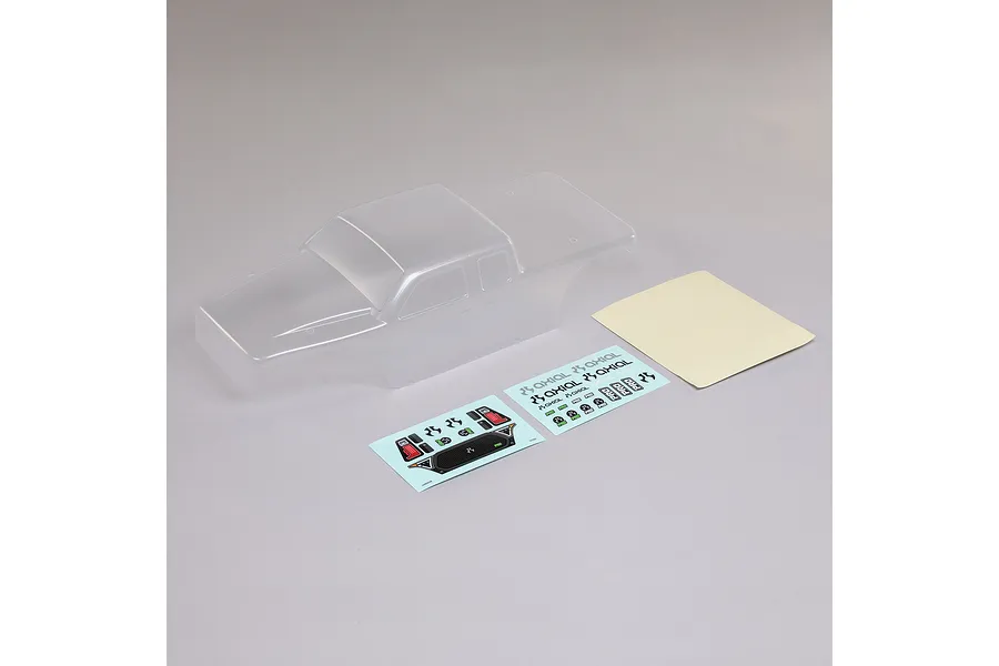 Axial 1/10 SCX 10 Pro Scaler Body Shell - Clear Unpainted image 81362
