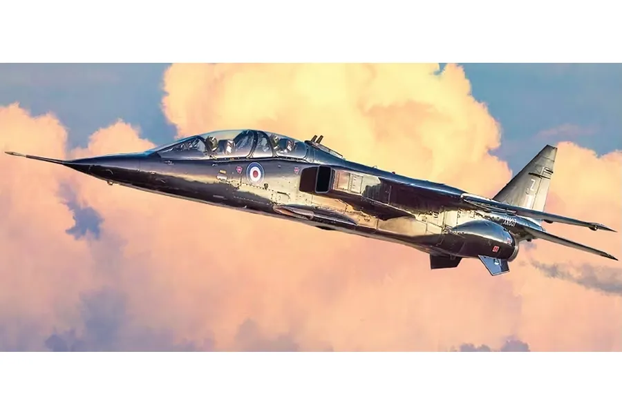 Italeri 1/72 Jaguar T.2 RAF Trainer Scaled Plastic Model Kit image 81415