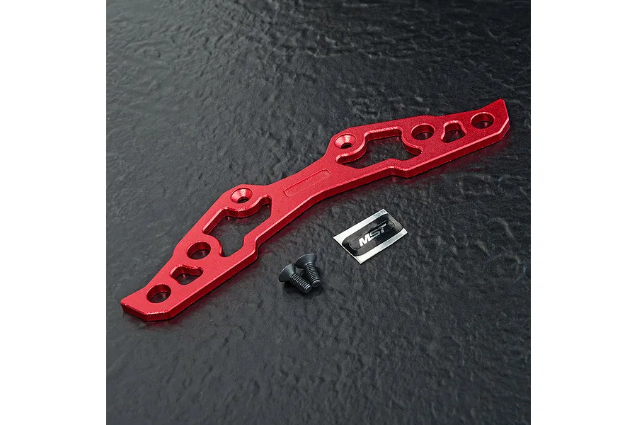 MST Red Aluminium Bumper Brace image 81481