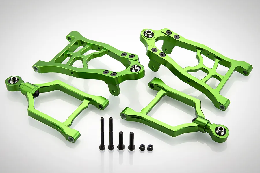 Rovan Green Aluminium Front Suspension Arms 2Pcs image 1