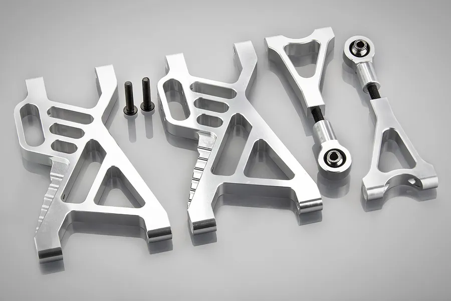 Rovan Silver Aluminium Rear Suspension Arms 2Pcs image 81493