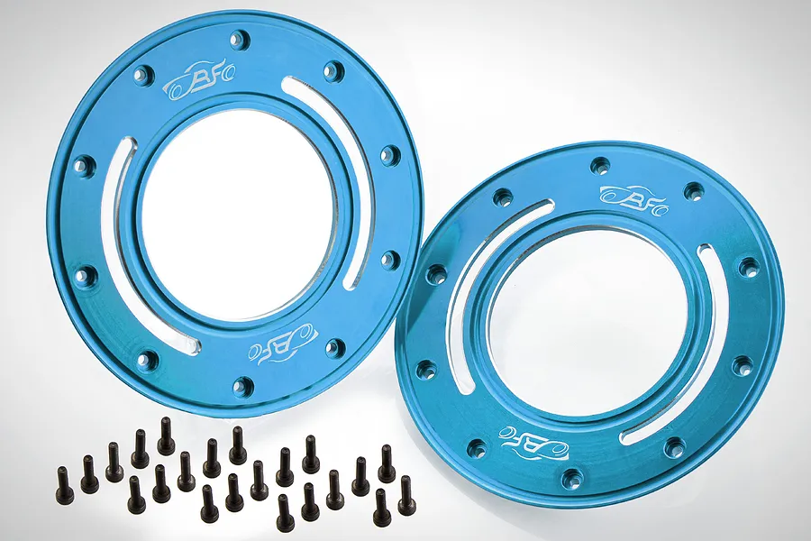 Rovan Blue Aluminium Beadlock Rings 2Pcs image 81501