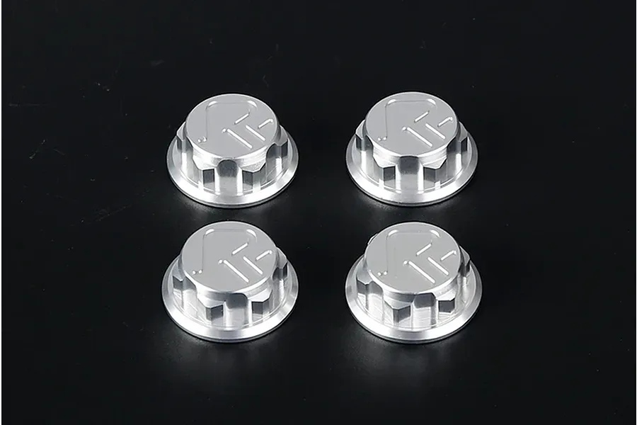 Rovan Silver Aluminium Tyre Nuts 4Pcs image 81510