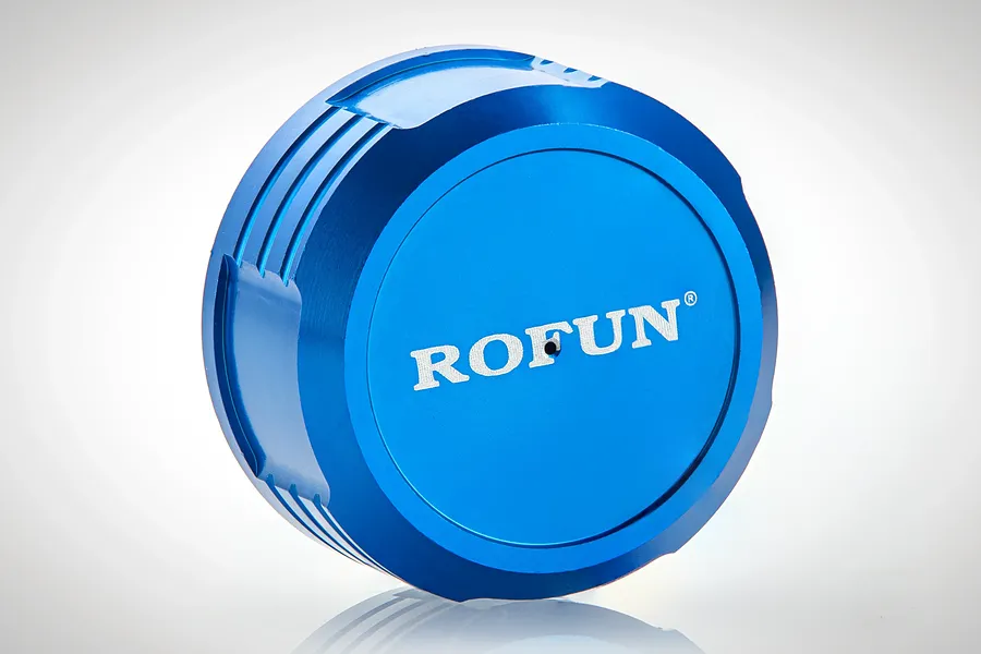 Rovan Blue Aluminium Fuel Tank Cap Set image 81520