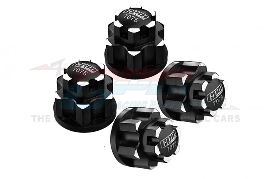 GPM Black Aluminium Wheel Locks 4Pcs image 81563