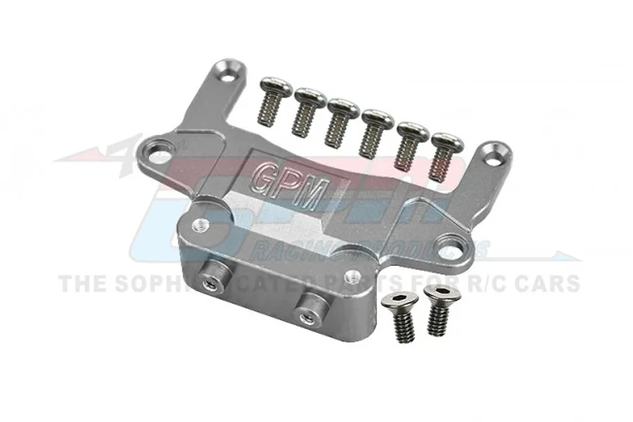 GPM Silver Aluminium Rear Lower Gearbox Mount image 1