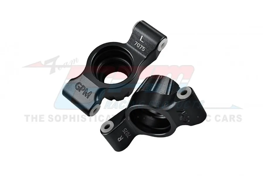GPM Black Aluminium Rear Hubs 2Pcs image 81572