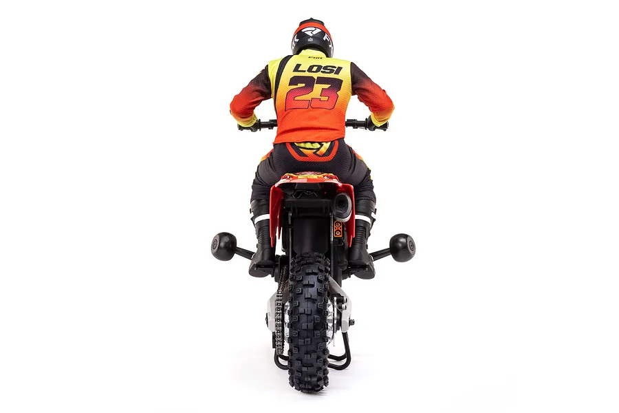 Losi 1/4 Promoto-MX Electric RTR RC Motorcycle - FXR image 81629