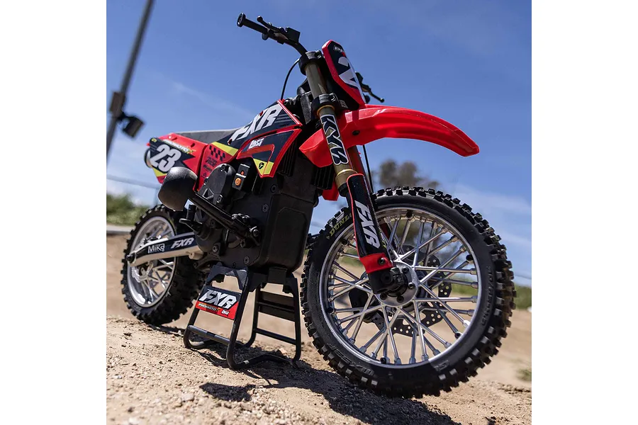 Losi 1/4 Promoto-MX Electric RTR RC Motorcycle - FXR image 81645