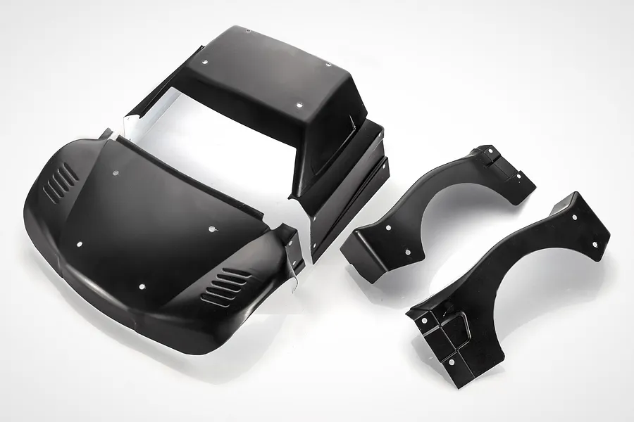 Rovan 1/5 Short Course Body Shell w/ Roll Cage Set - Black image 81681