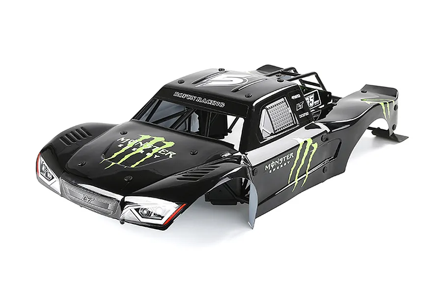 Rovan 1/5 Short Course Body Shell w/ Roll Cage Set - Black image 5