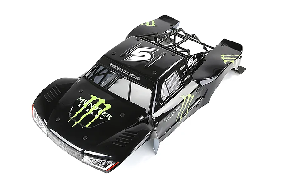 Rovan 1/5 Short Course Body Shell w/ Roll Cage Set - Black image 6