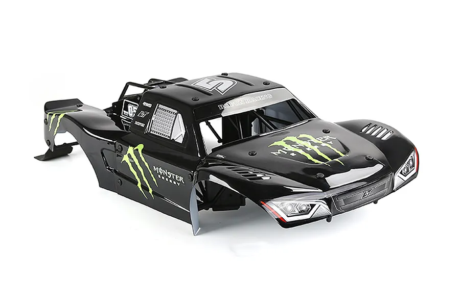 Rovan 1/5 Short Course Body Shell w/ Roll Cage Set - Black image 11