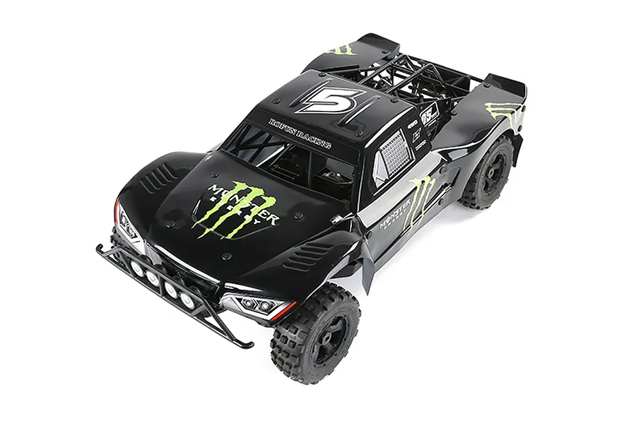 Rovan 1/5 Short Course Body Shell w/ Roll Cage Set - Black image 14
