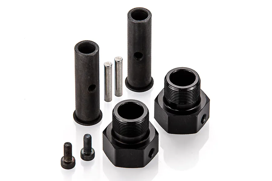 Rovan Black Aluminium Reinforced Front Axle Kit image 81723