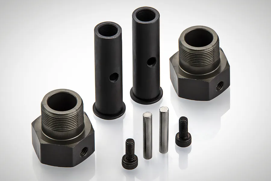 Rovan Gunmetal Aluminium Reinforced Front Axle Kit image 81725