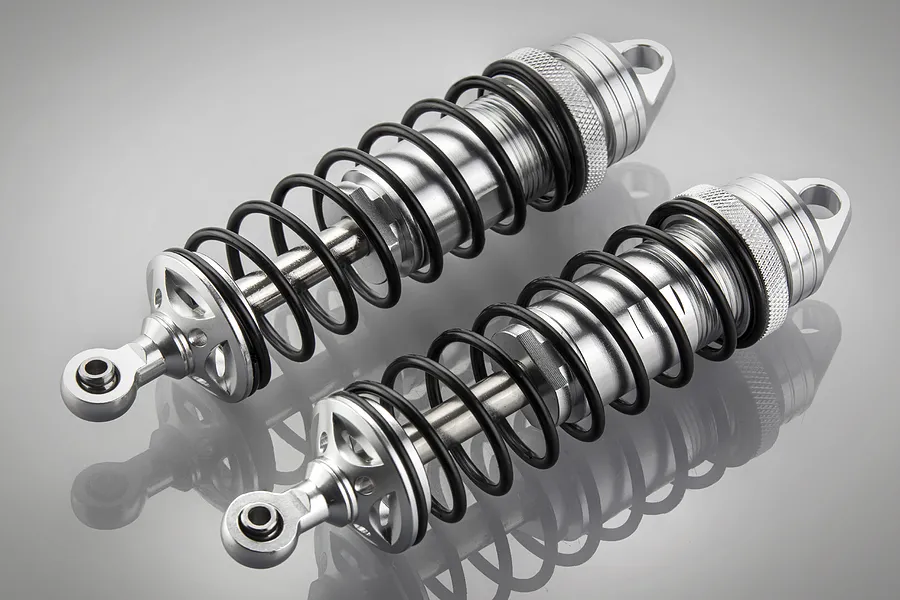 Rovan Silver Aluminium Adjustable Front Shocks 2Pcs image 81734