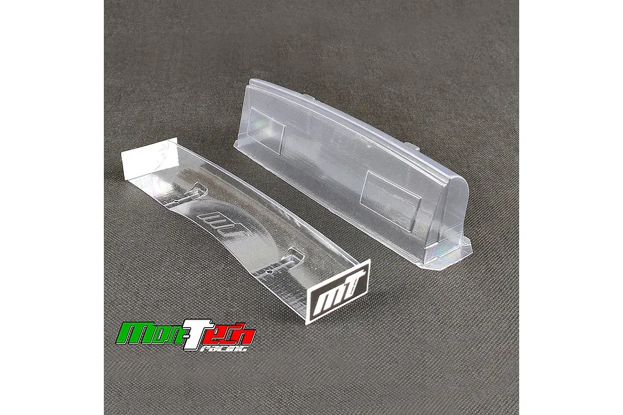 MonTech 1/10 Nolder Unpainted Touring Car Wing - Clear image 81753