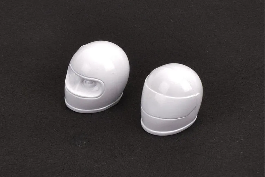 MonTech 1/10 F1 Driver Helmets 2Pcs - White image 81784
