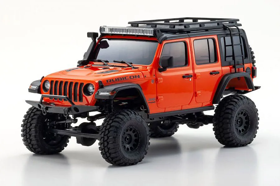 Kyosho Mini-Z Jeep Wrangler Unlimited Rubicon RC Rock Crawler Electric 4WD RTR - Metallic Punk`n image 81885