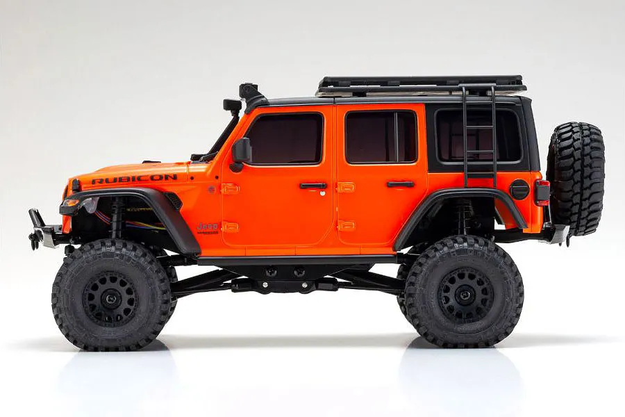Kyosho Mini-Z Jeep Wrangler Unlimited Rubicon RC Rock Crawler Electric 4WD RTR - Metallic Punk`n image 81887
