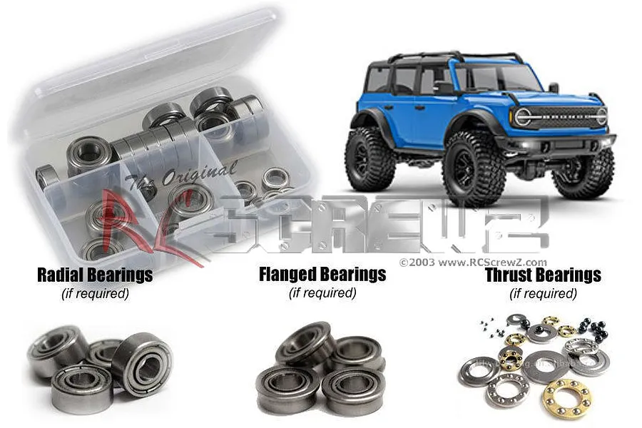RC ScrewZ Complete Metal Shielded Bearing Kit image 81897